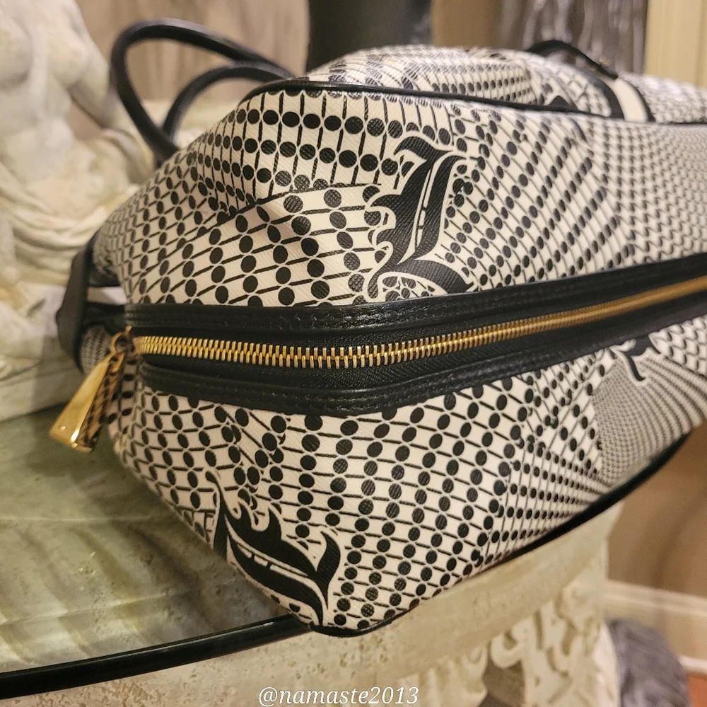 🚫SOLD🚫L.A.M.B. Gwen Stefani Samburu Hopewell Expandable Satchel Luxury - Picture 8 of 16